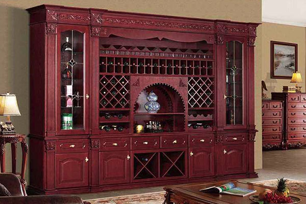 實木酒柜
