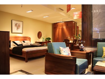 實木床&實木衣柜