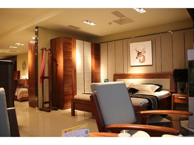 實木床&實木衣柜